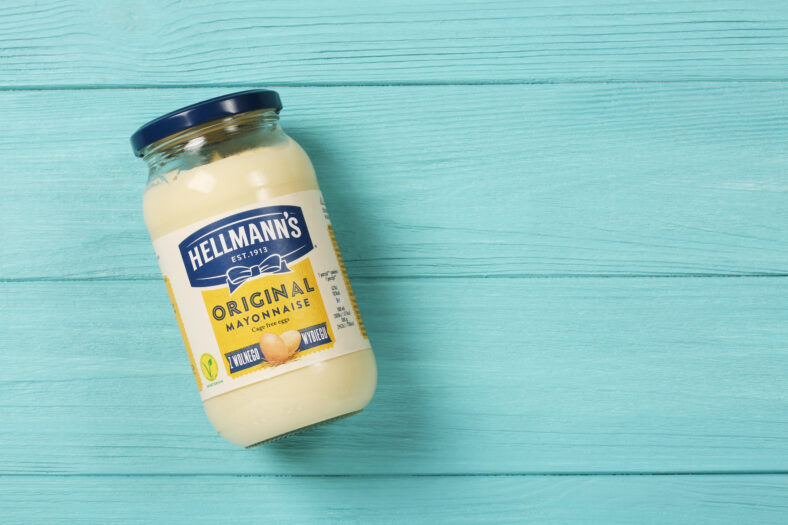 mayonnaise container