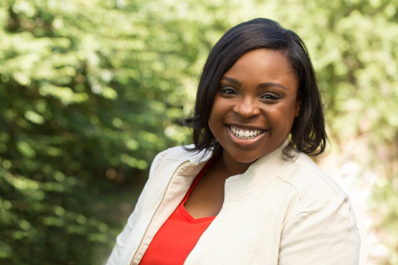 African American Woman Smiling