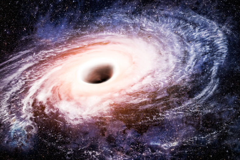 hole black space way fiction hydrogen nebula galaxy white earth cloud cosmic atmosphere explosion meteorite deep star concept - stock image. Elements of this image furnished by NASA.
