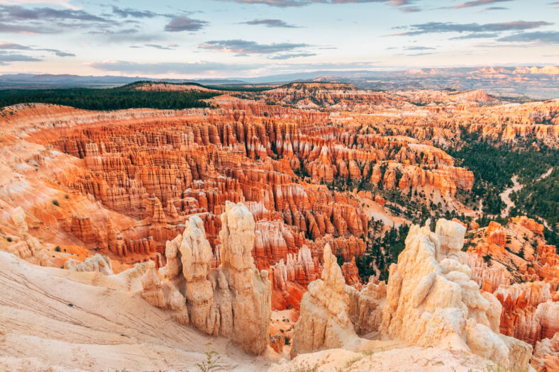 amazing view of bryce canyon national park, utah