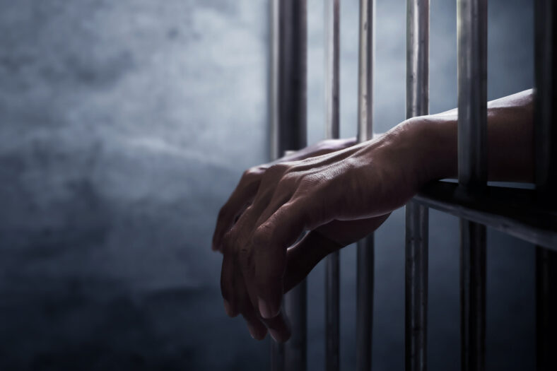 Man in prison