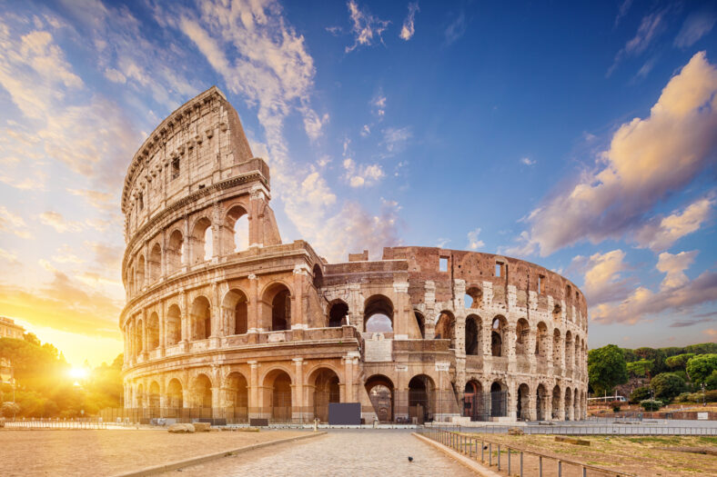 Coliseum or Flavian Amphitheatre (Amphitheatrum Flavium or Colos