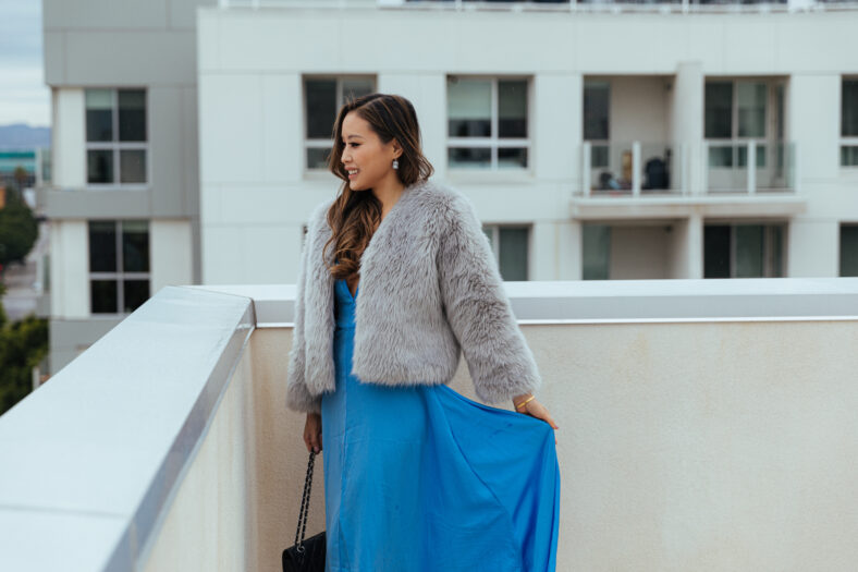 young woman in the city