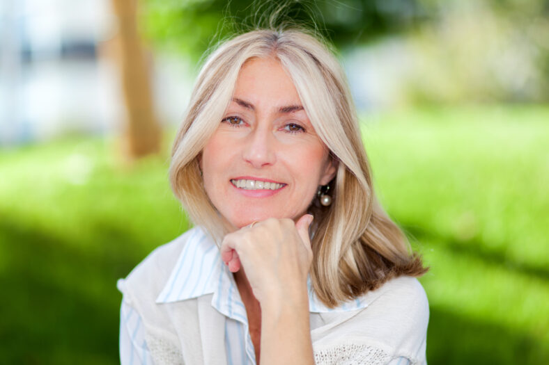 Mature woman portrait