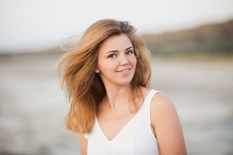 portrait of young woman