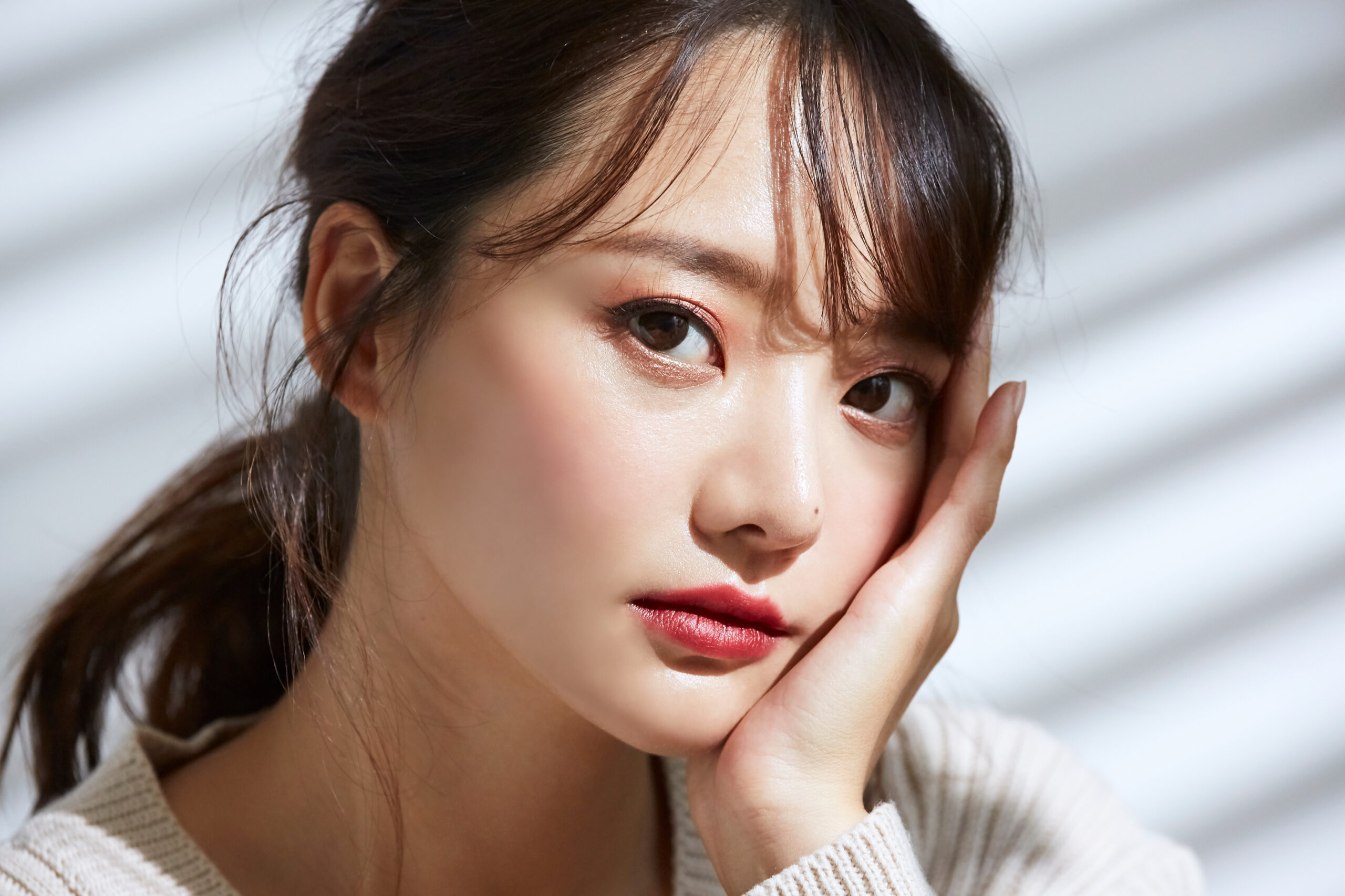 pretty asian woman portrait