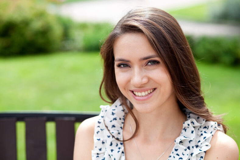 Beautiful young woman