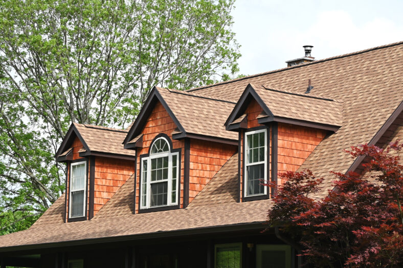 Triple Cedar Dormer