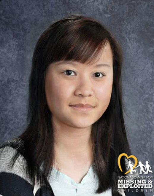 pictured above is Lucy in an age-progressed photo