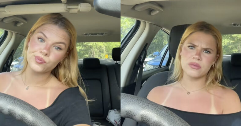 TikTok - @hannnahrenee - pictured above is Hannah