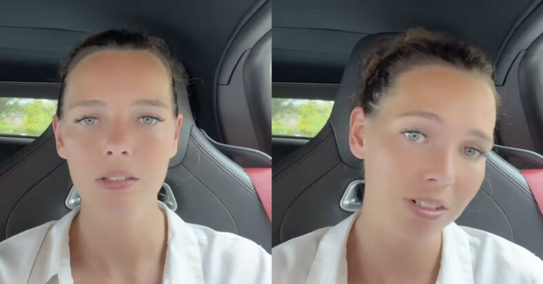 TikTok - @iamelliegrey - pictured above is Ellie