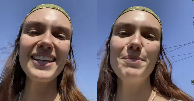 TikTok - @daphneberry_ - pictured above is Daphne