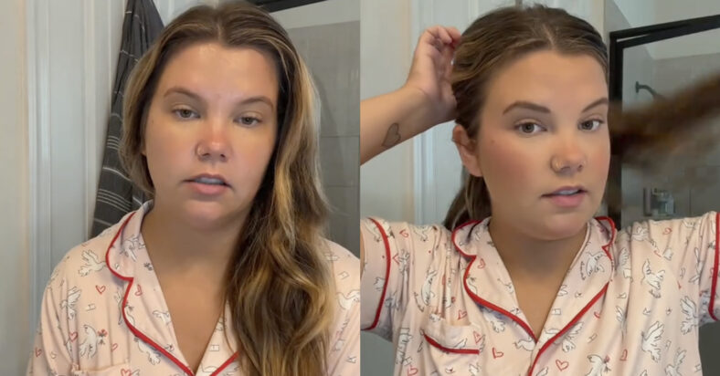 TikTok - @jessieann027 - pictured above is Jessica