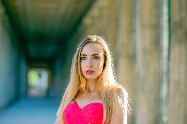 portrait of young woman