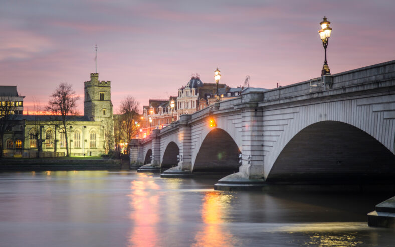 London- Putney Bridge between Putney & Fulham