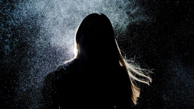 silhouette of a woman