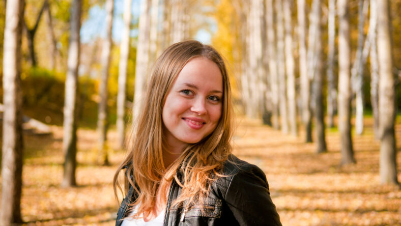 Beautiful young woman