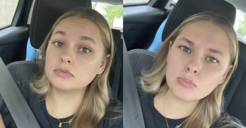 TikTok - @trulyyourssarah - pictured above is Sarah
