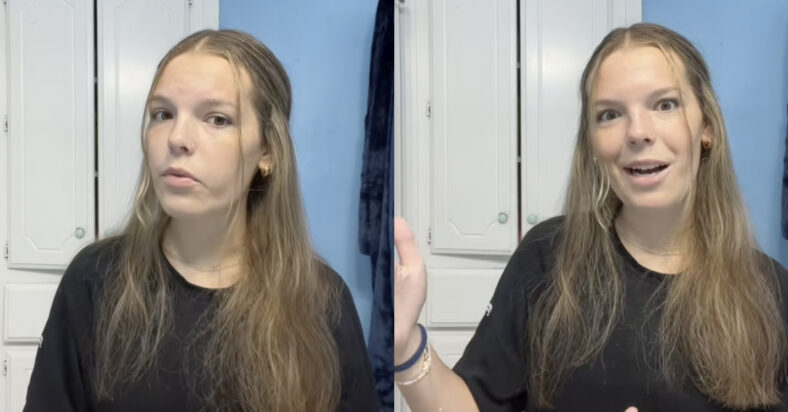 TikTok - @haileyscancerjourney - pictured above is Hailey