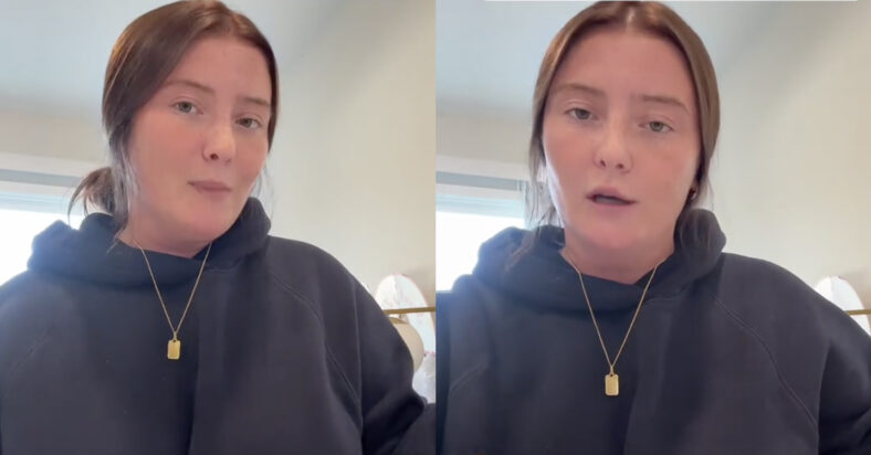 TikTok - @sarahgswartz - pictured above is Sarah