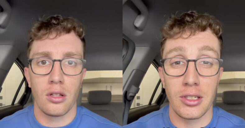 TikTok - @samuelsleeves - pictured above is Sam
