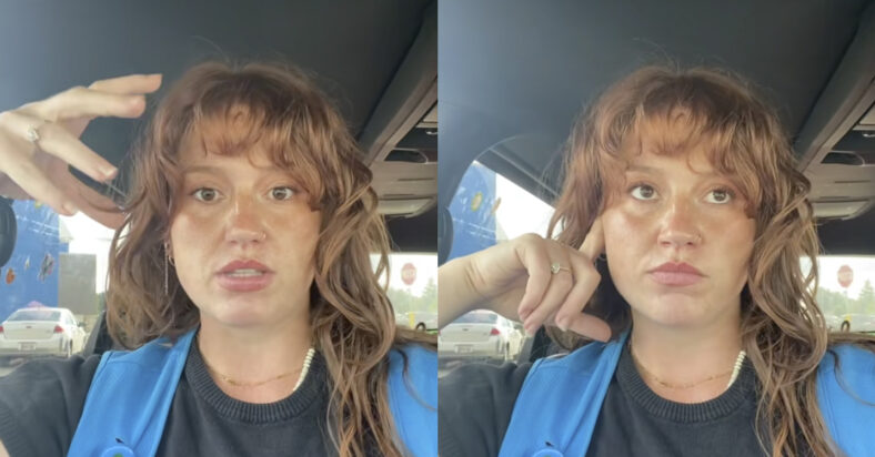TikTok - @nicoleeeeeemarie - pictured above is Nicole