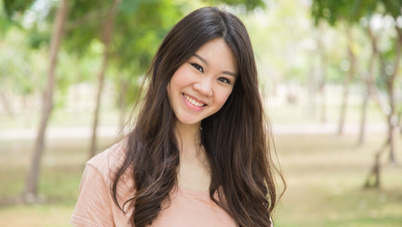 Asian young woman