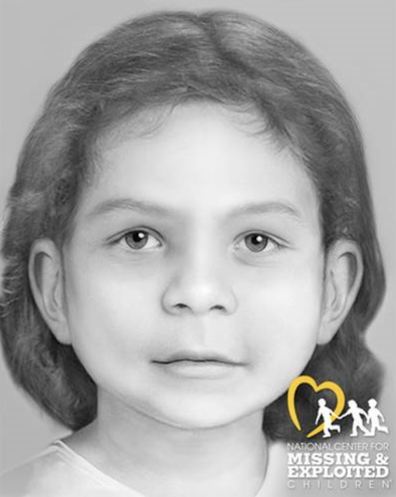 National Center for Missing & Exploited Children - pictured above is a rendering of Rea
