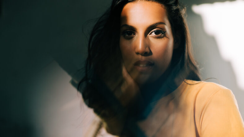 portrait of beautiful latin-american woman