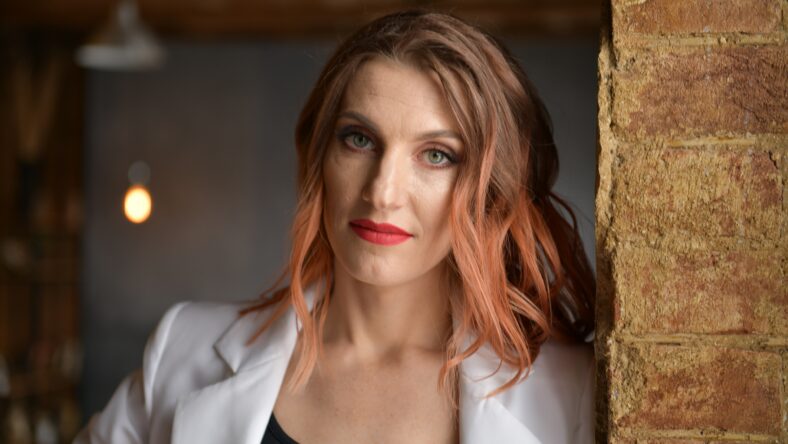 portrait of a serious woman