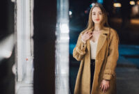 portrait of a woman in the city
