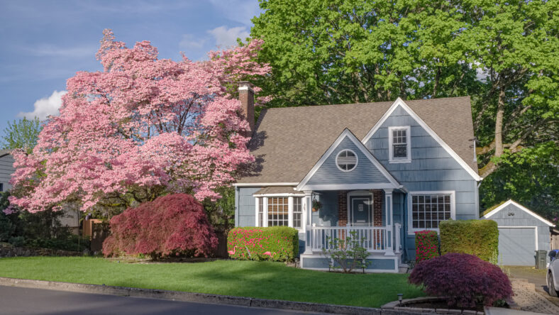 Family home and garden in Gresham Oregon