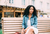 Portrait of yyoung african american woman with