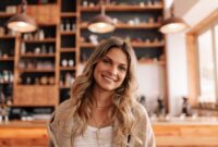 Portrait of beautiful young woman standing in