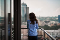 Corporate time-out culture. Back side portrait of