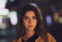 portrait of a young woman