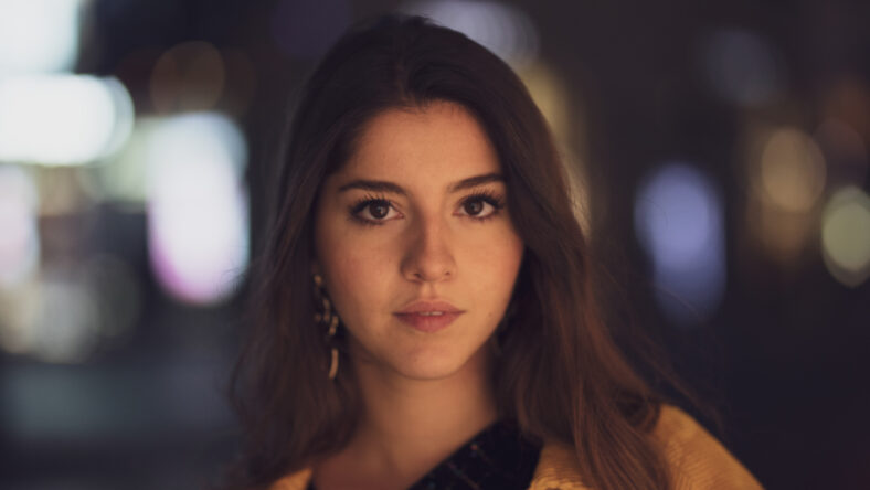 portrait of a young woman