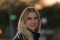 blonde woman portrait