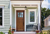 front door, brown front door of a