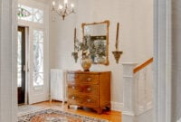 Entryway interior historic foyer traditional decor window