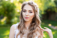 portrait of a beautiful bride in a