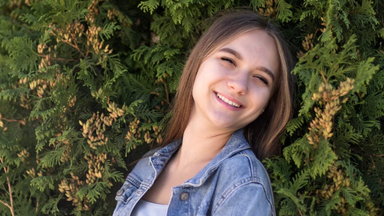portrait of a beautiful young girl 17