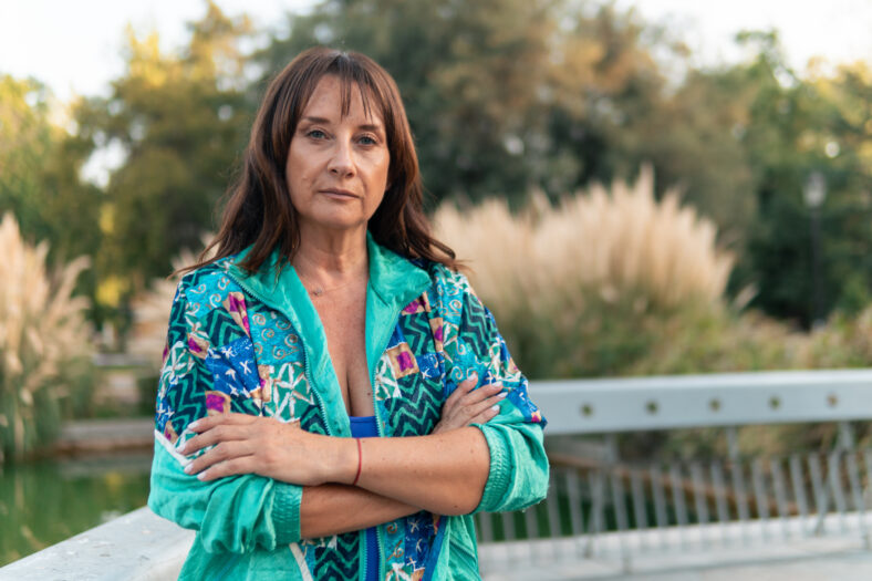 Beautiful senior woman 50 to 60 years