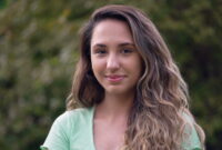 Diverse South American young woman portrait face.