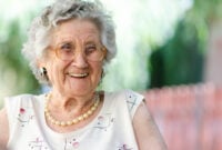 Portrait of a old woman