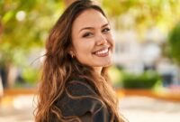 Young beautiful hispanic woman smiling confident standing