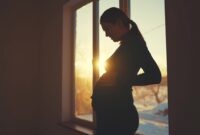pregnant woman. motherhood pregnancy concept. 40 year